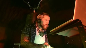 Hipster DJ nails dorky slut in the club bathroom