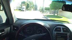 Car blowjob from an amateur