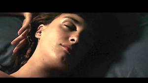 Pretty Paz Vega getting steamy with her lover on film