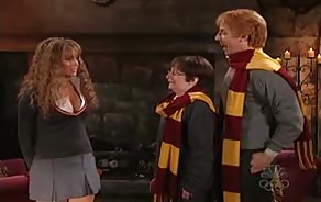 fuck movies Lindsay lohan as sexy Hermiona from Harry Potter