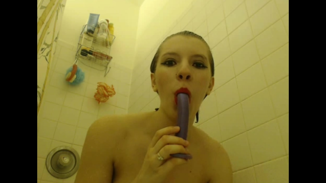Dildo in Shower- My thank you video!