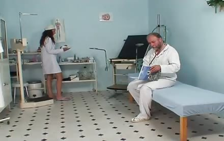 Pregnant milf fucked by gynaecologist- More On HDMilfCam.com